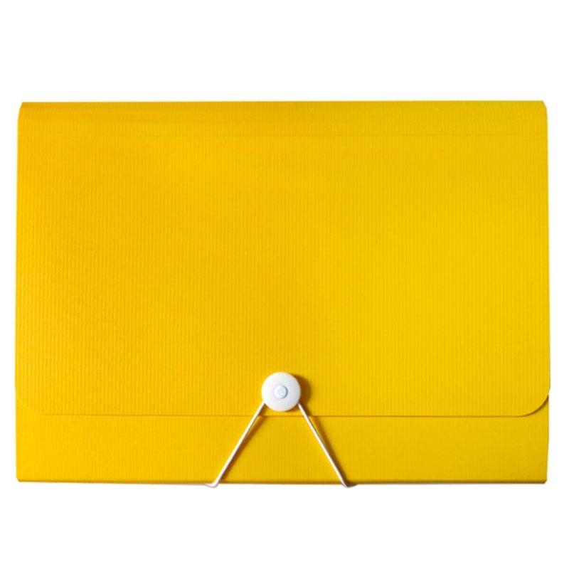 Multi Pocket File Hold Organiser With Carry Handle Waterproof Design For Students Professional