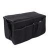 Sofa Arm Organizer 14 Pockets Multifunctional Peach Skin Fabric Couch Armchair Bedside Storage Pocket