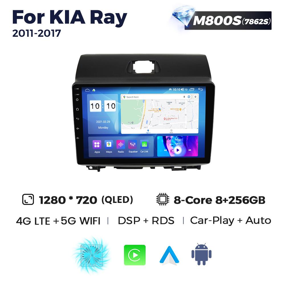 Navifly 7862S Android Totul Într-Unul Sisteme Inteligente Auto Pentru KIA Ray 2011-2017 Player Multimedia GPS BT Carplay Auto Stereo 2Din