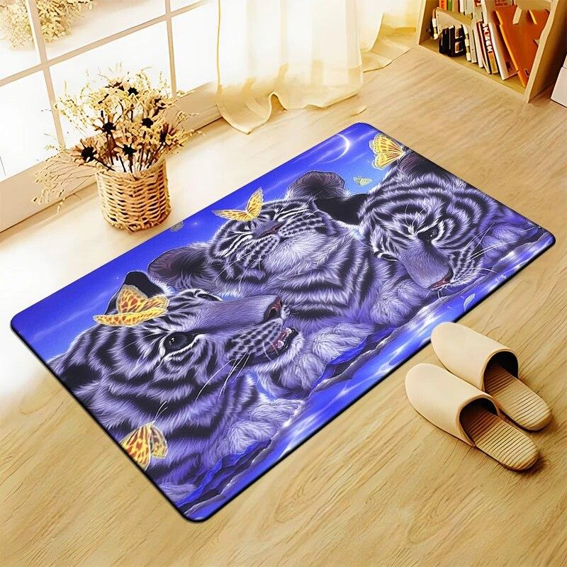 3D Art printing Tiger Printed Carpet for Living Room Large Area Rug Soft Carpet Home Decoration Mats Boho Rugs Dropshipping