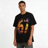 Halloween Pumpkin Ghost Number 67 Print Casual Top Pure cotton T-shirt