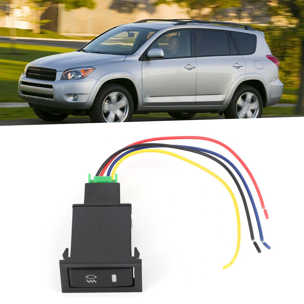 Fog Lamp Push Button Switch 4‑Pole Controller Fit for Land Cruiser 100 75 76 78 79 Series