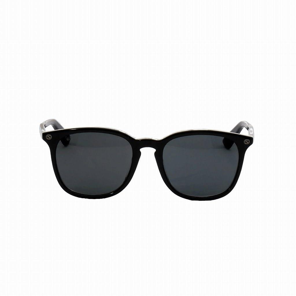 Gucci GG0154SA 001 Asian Sunglasses, Unisex, 53, Fit.