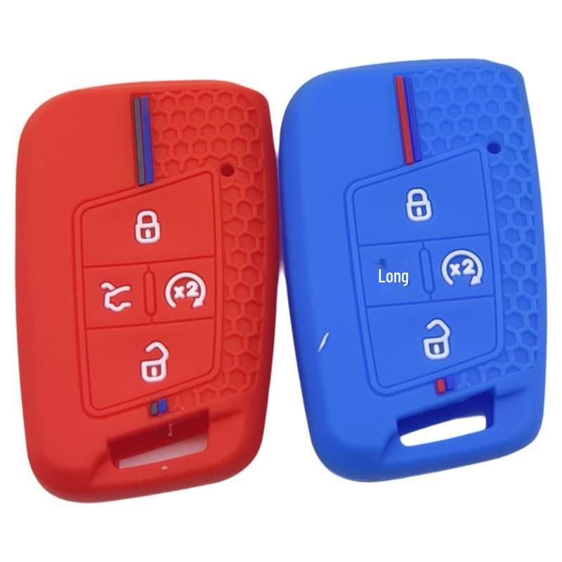Soft Silicone 4-Button Remote Key Case for Volkswagen Magotan B8, Passat, Arteon, CC (2020)