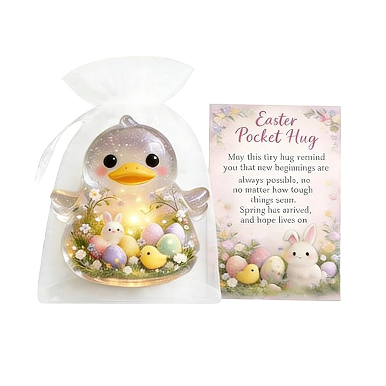

CEaster Pocket Hug Decoration, Suitable For Holiday Gifts. One Size