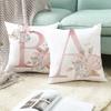 45X45Cm Pink Letter Cushion Pillowcase Decorative Sofa 40X40Cm Pillow Cases Autumn Decoration