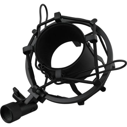 AORO Microphone Shock Mount, Universal Camera Shock Mount Suspension Holder, Anti-Vibration, Compatible with 48mm-52mm Cameras, Black