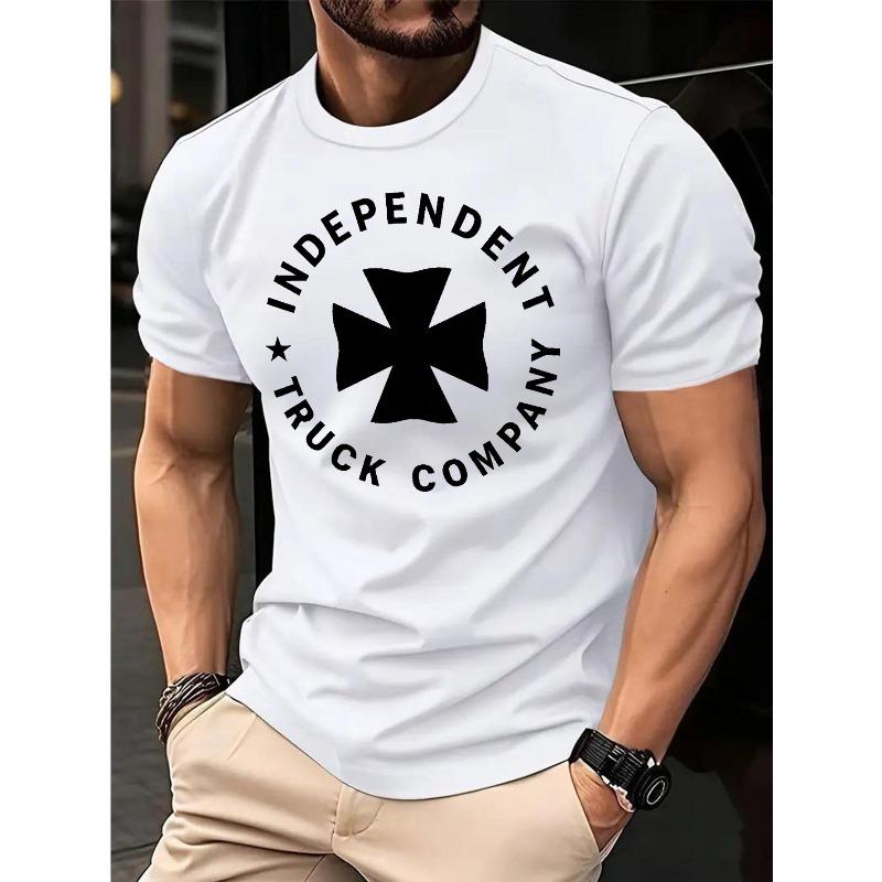 

Cotton Men s T-shirt, Summer Men s T-shirt, Men s Sports T-shirt, Printed T-shirt, Regular Fit, Micro-stretch Clothing, Pattern T-shirt, Casual Style S белый
