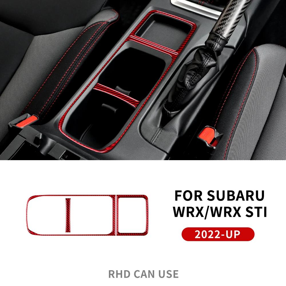 For Subaru WRX/WRX STI 2025 2025 2025 Real Carbon Fiber Sticker Car Center Centrol Gear Panel Interior Trim RHD LHD Accessories