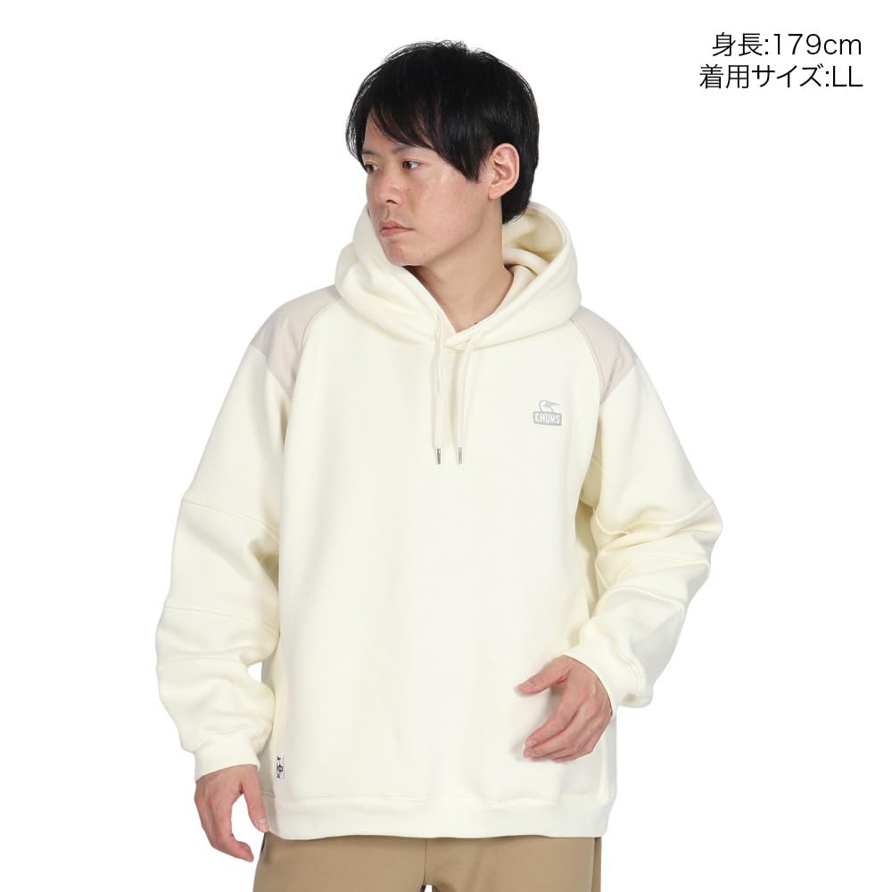 Hanorac cu glugă Myton Panel Hoodie Alb [Chums] Bărbați