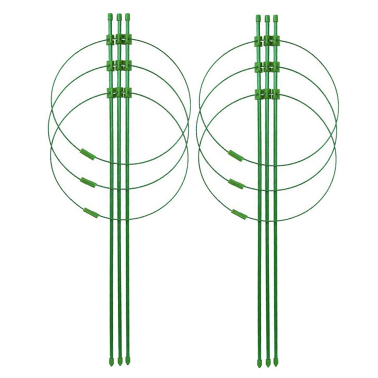 

Plant Support Ring Plant Trellises Garden Basket Plant Fixed Climbing