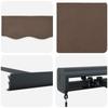 Retractable Awning Taupe 300 X 250 Cm Linen and Aluminum
