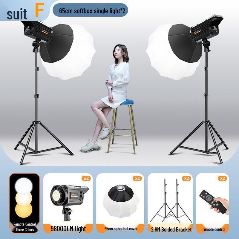 Octagonal Parabolic Softbox Set for Professional Indoor Photography
