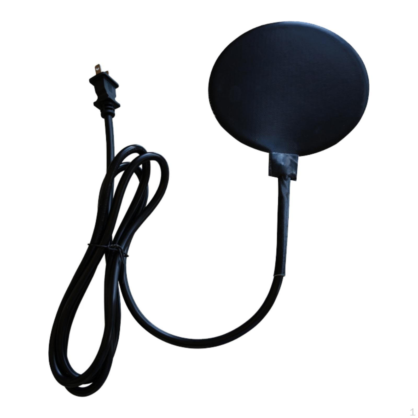 

Нагреватель для птичьей ванны DE Icer с вилкой США, износостойкий, 120 В, для тяжелых условий эксплуатации, для нагрева воды для кур 20W