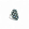 Moonstone Statement Ring: 925 Sterling Silver Gemstone