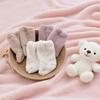 Cozy Coral Fleece Baby Sock Covers, 0-12 Months - Autumn/Winter Foot Protection