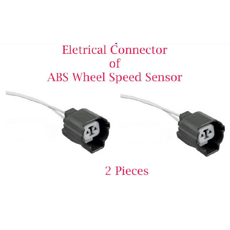 2x Connector of ABS Wheel Speed Sensor ALS1011/ALS1095 Rear L/R Odyssey1999-2001