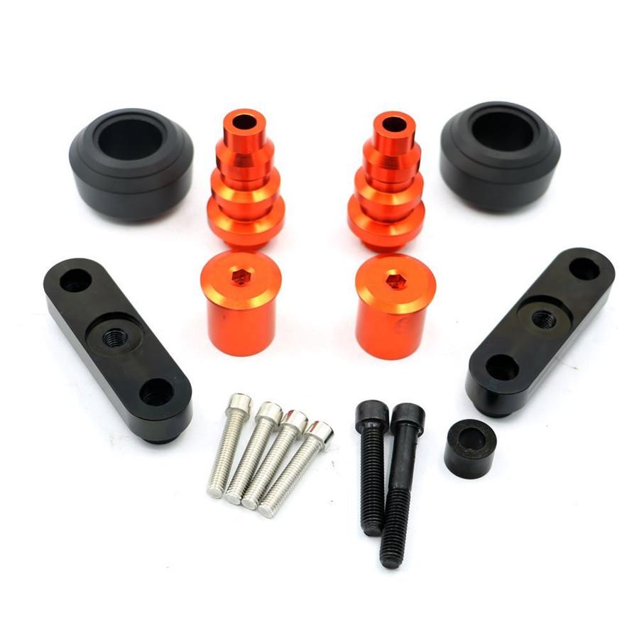 Frame Sliders Crash Pads Protector For KTM 125 200 390 DUKE 2012-2015 03 04 Orange