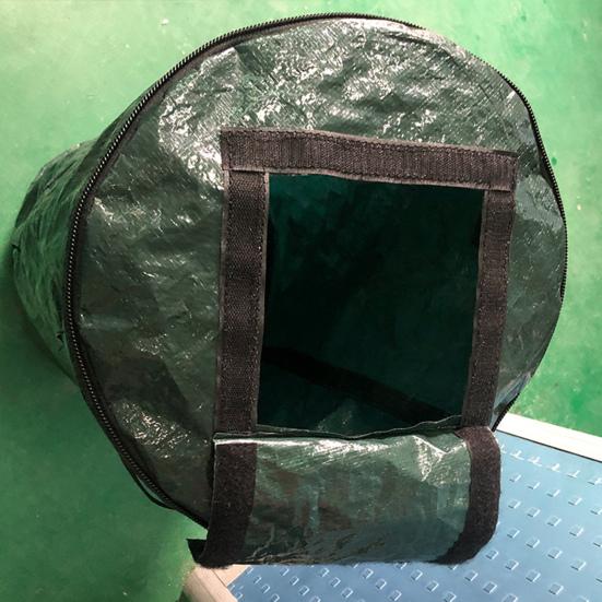 Garden Compost Bag Large Capacity Tear-Resistant Plastic Fertilizer Waste Sacks Speed Up Fermentation Easy Install Eco-Friendly Waterproof Yard