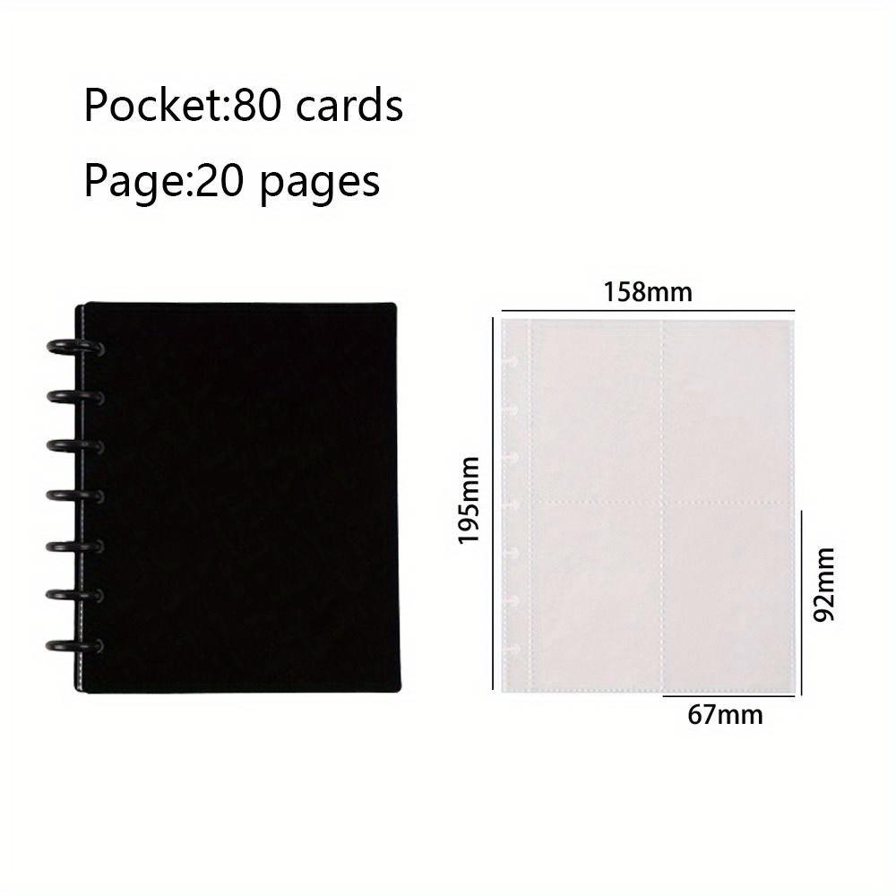 Multi-pockets 3 Inch Photo Album INS Style Idol Cards Collect Book Kpop Card Holder Loose-leaf Binder Photocard Holder