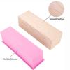 1200ml Silicone Soap Mold with Wooden Box & Cutter - DIY Soap Making Tool Set