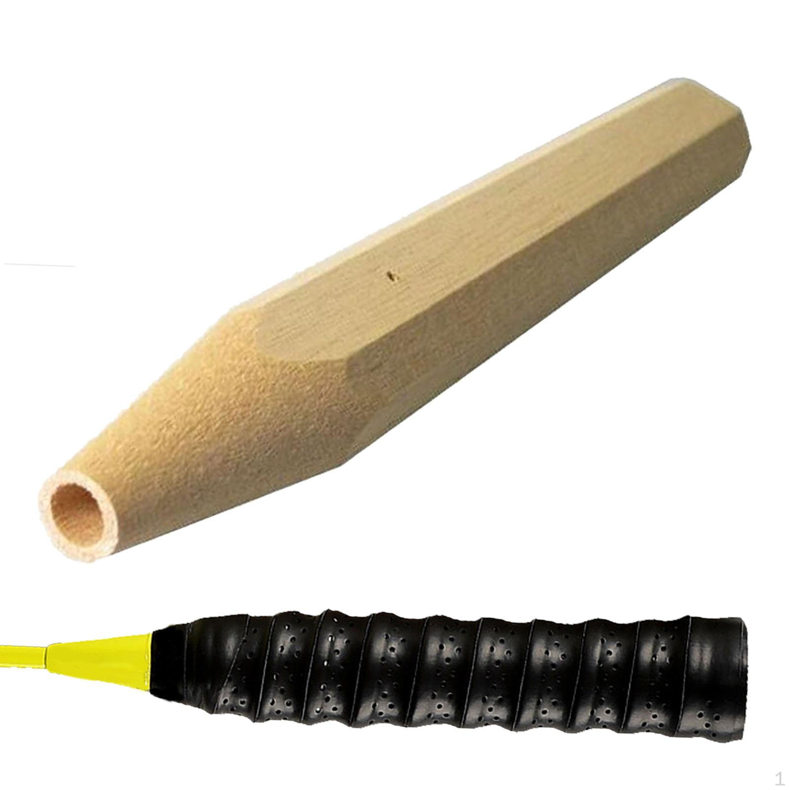 

Рукоятка ракетки для бадминтона. Ракетка с деревянным амортизатором. Крышка ручки Overgrip. Hole Diameter 6.9mm