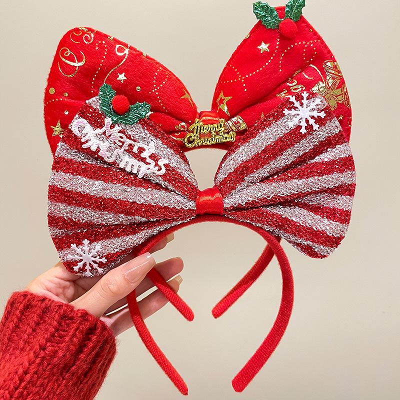 Mori Style Reindeer Antler Headband: Cute Christmas Hair Clip for Women & Kids