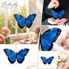 Schmetterling Acryl Sonnenfänger Fensterhänger Schmuck Einzigartiger Dekorativer Akzent für Zuhause Büro Gartenparty Dekor Geschenk für Frauen Männer Familie Freunde