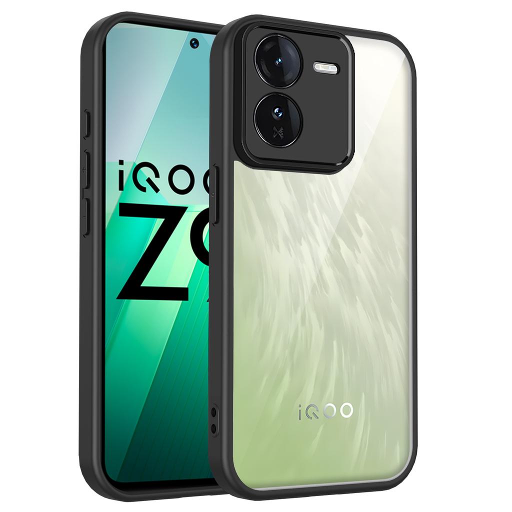 For Vivo IQOO Z9x Case vivo iqoo z9x Phone Case Vivo IQOO Z9x Cover Air Cushion Silicon Bumper Clear Matte Back Cover Hard