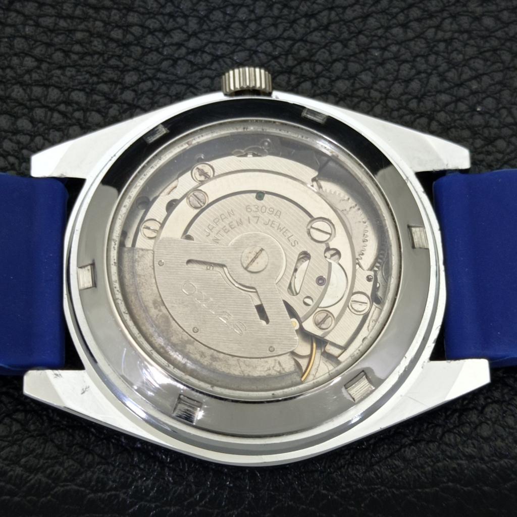 AUTOMATIC VINTAGE REFURBISHED SEIKO 5 JAPAN MENS BLUE COLOR DIAL WATCH a440607-4 Sk-a440607