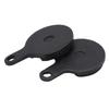 CANSUCC 2pcs Bicycle Disc Brake Pads Resin and Semi Metallic Round Mountain Bike Brake Pads for IOX