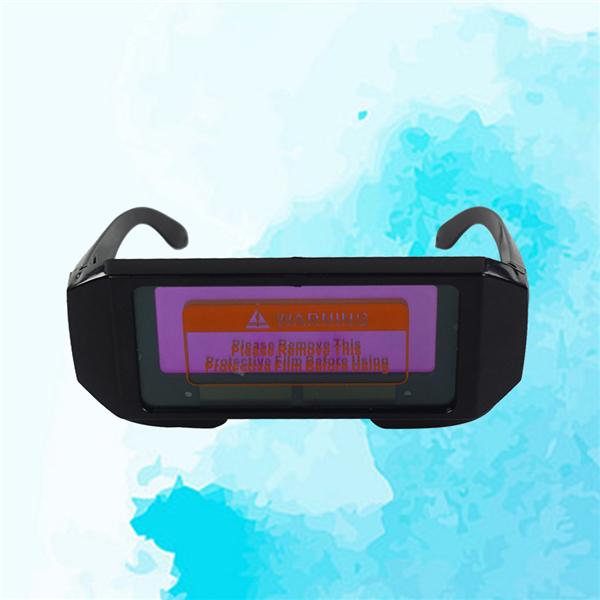 1 Pair Welding Goggle Solar Powered Auto Darkening Filter Welding
