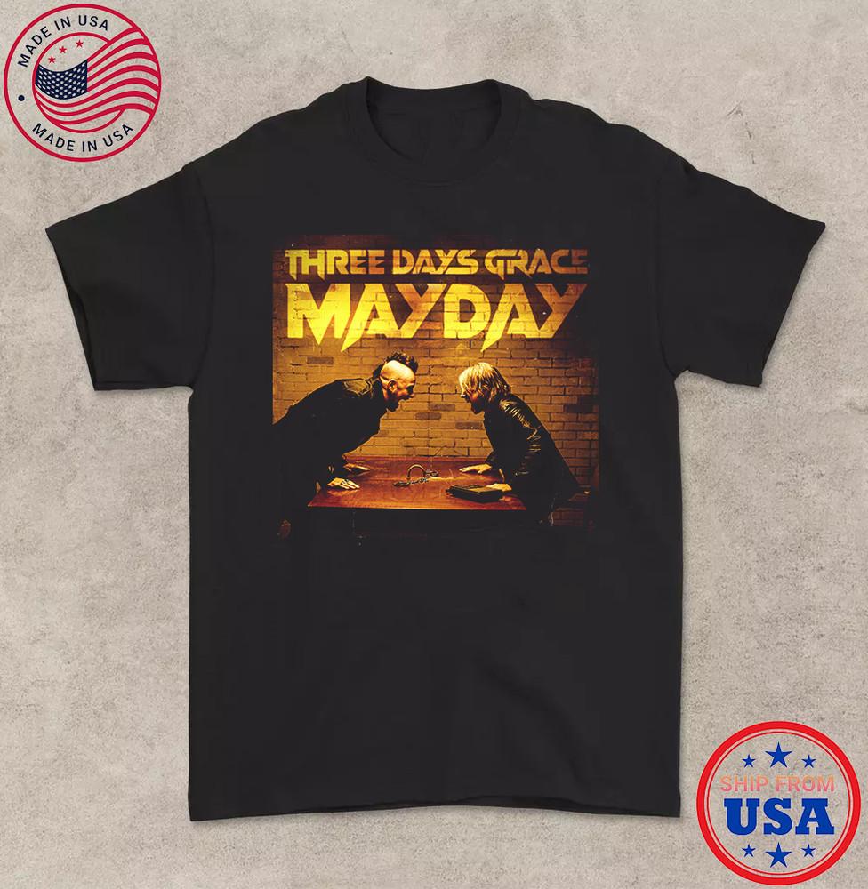 Three Days Grace Band Mayday New Album T Shirt Full Size S-5XL TT695 Unisex T-Shirt XL