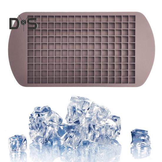 Silicone Mini Ice Cube Tray 160 Small Cubes Visual Sensory Ice Cubes Quick Freezing Easy Deicing Perfect DIY Tool