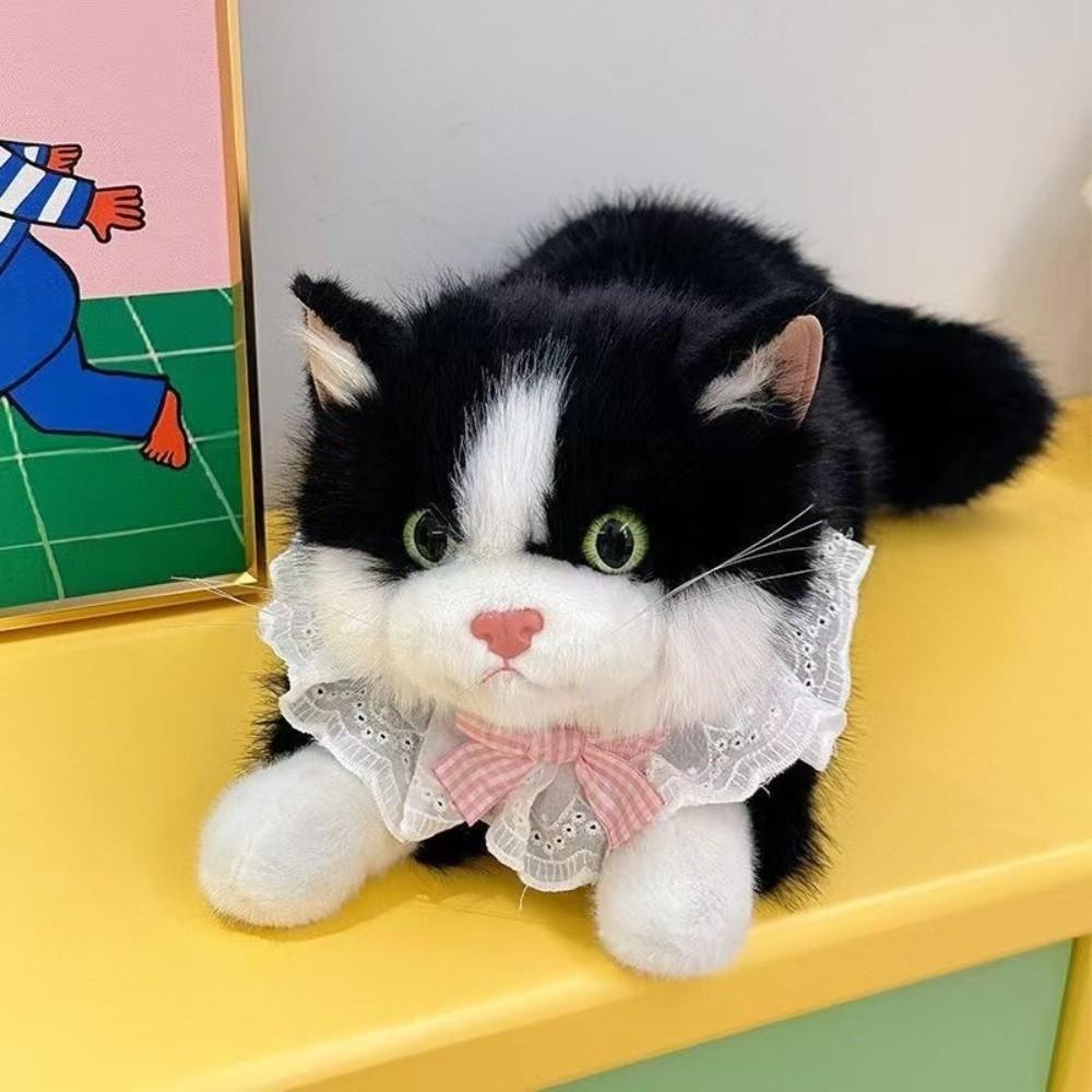 Soft Stuffed Cat Doll Ragdoll Cat Plush Cat Doll Interactive Toys Simulation Cat Plush Toys Girls