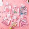 Portable Safe Hot Water Bag Cute Girl Heart Relaxing Transparent Warm Water Bottle Household Mini PVC Material Hand Warmer 1pc