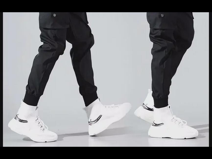 Pánské ležérní cargo kombinézy v korejském stylu - Letní tenké módní trendy dlouhé kalhoty