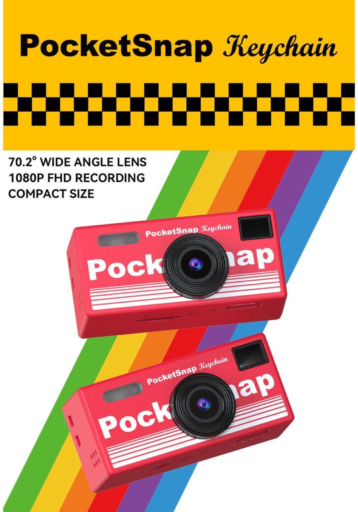Retro Mini HD Mirrorless Travel Camera for Students