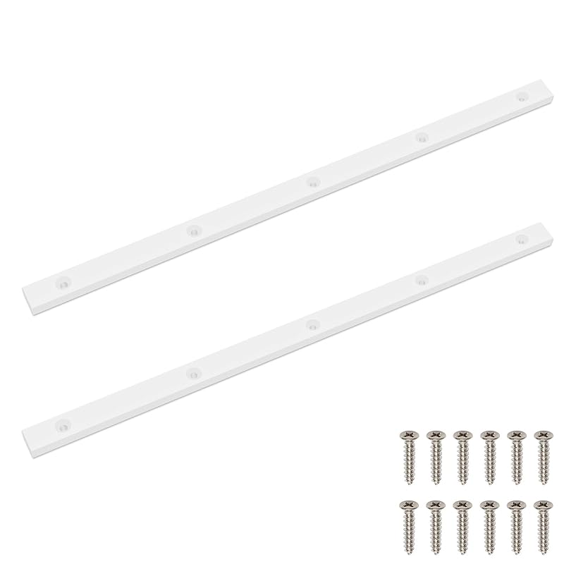 4 Pack Crosscut Sled, Anglecai 3/4" X 3/8" X 17" Miter Bar for Table Saw Crosscut Sled for Table Saw Sled with Predrilled Holes and Screws Table Saw