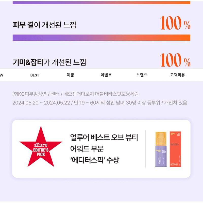 NEOGEN Dermalogy Double Vita Spot Toning Serum