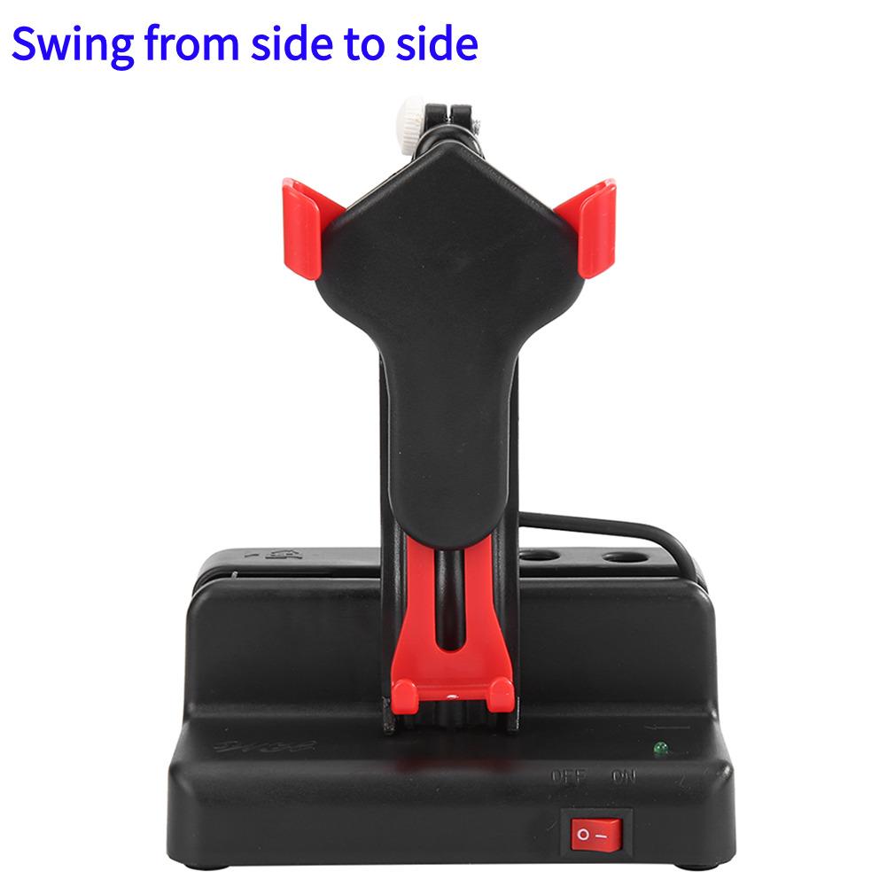 Phone Swing Automatic Shake Stand Desk Walking Motion Brush Step Safety Wiggler with USB Cable Automatic Phone Shaker Swinger