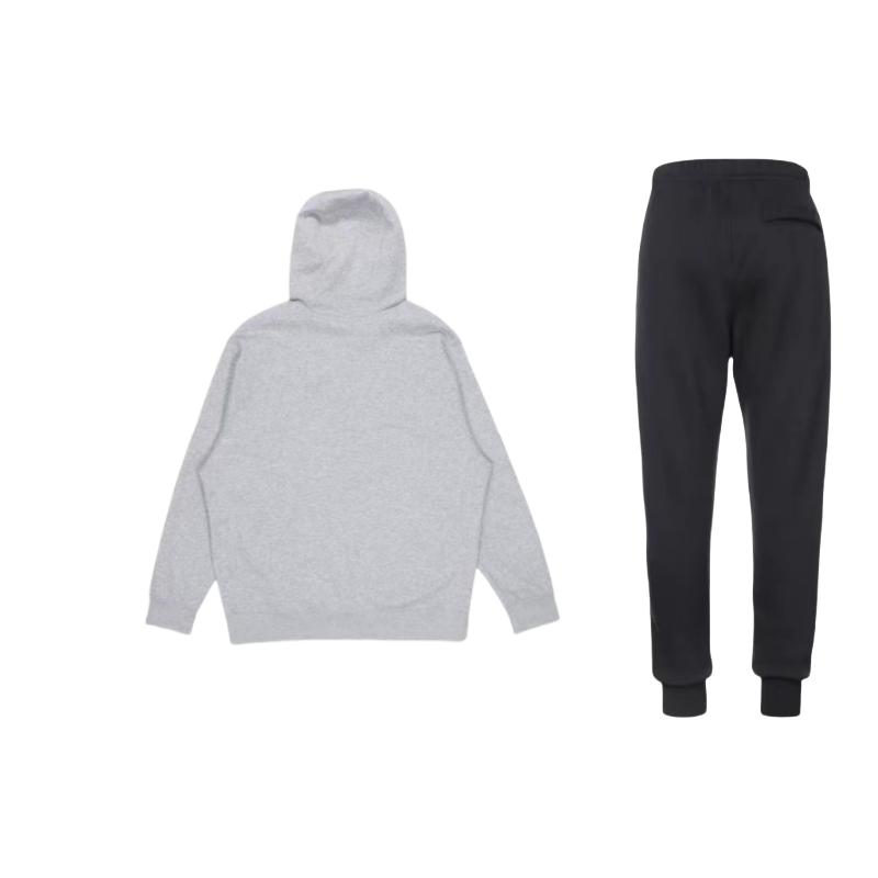Nike Casual Sportswear Sets Unisex Hooded Moderate BV2672-010+BV2655-063