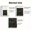 Dinosaur Breakthrough Frames 2D Flat Pattern Flannel Blanket, High quality All Seasons, Home Decor, Warmth and Comfort, Perfect for Christmas Gifts.