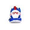New LiNing Cushioned Anti Slip Wear Resistant Breathable Lightweight Low Top Running Shoes Men's White Blue AYTQ023-1