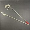 Stainless Steel Snake Grabber Thickened Elongated Collapsible Snake Tongs with Lock for Snakes Eels