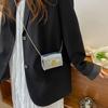 Trendy Mini Shoulder Bag Casual Chain Messenger Bag Daily Commuting Bag Lipstick Coin Purse