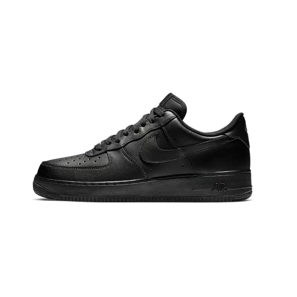 Nike Air Force 1 Silver Winged Warrior Abrasion Resistant Low top Skateboard Shoes Unisex Black Silver CW2288-001(Team830-)