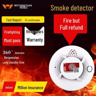 Standalone Smoke Alarm for Home and Kitchen Fire Prevention