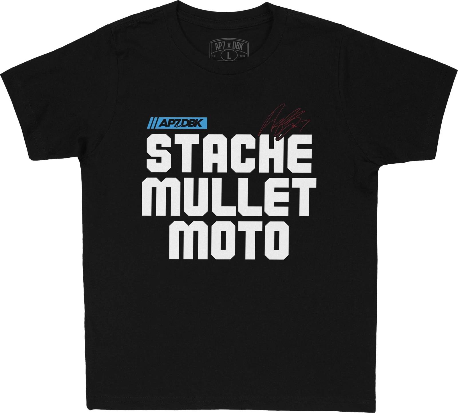 DBK Stache Mullet Moto Youth Tees 4XL