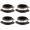 4 Intake Manifold Boots Kit Fit for Kawasaki KZ1000 KZ1100 1981-1982 16065-1135